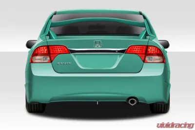 2006-2015 Honda Civic 4DR Duraflex Type R Look Rear Wing Spoiler - 1 Piece - 115044